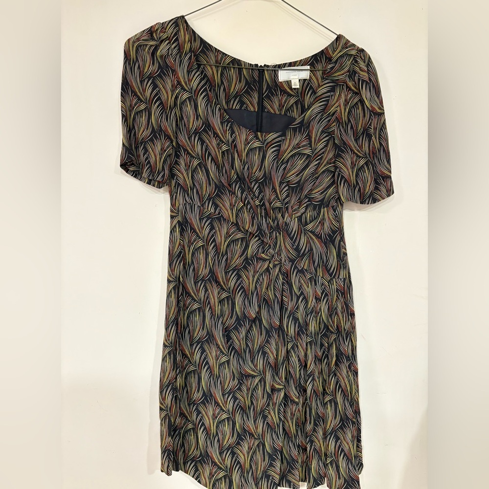 Moulinette Soeurs Black and Orange Patterned Garment